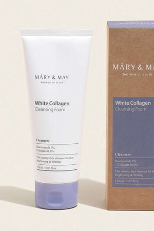 Mary & May - White Collagen Cleansing Foam - 150ml