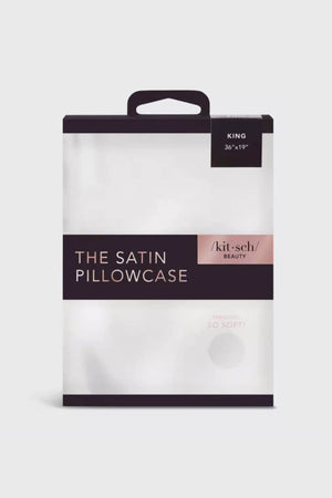 Kitsch - Ivory Satin Pillowcase - 1pc (2 sizes)