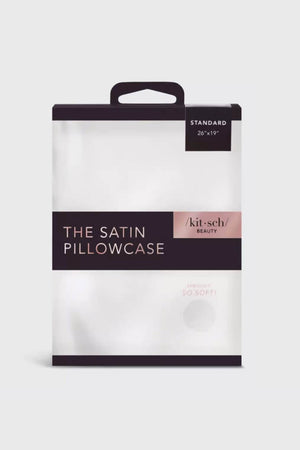 Kitsch - Ivory Satin Pillowcase - 1pc (2 sizes)