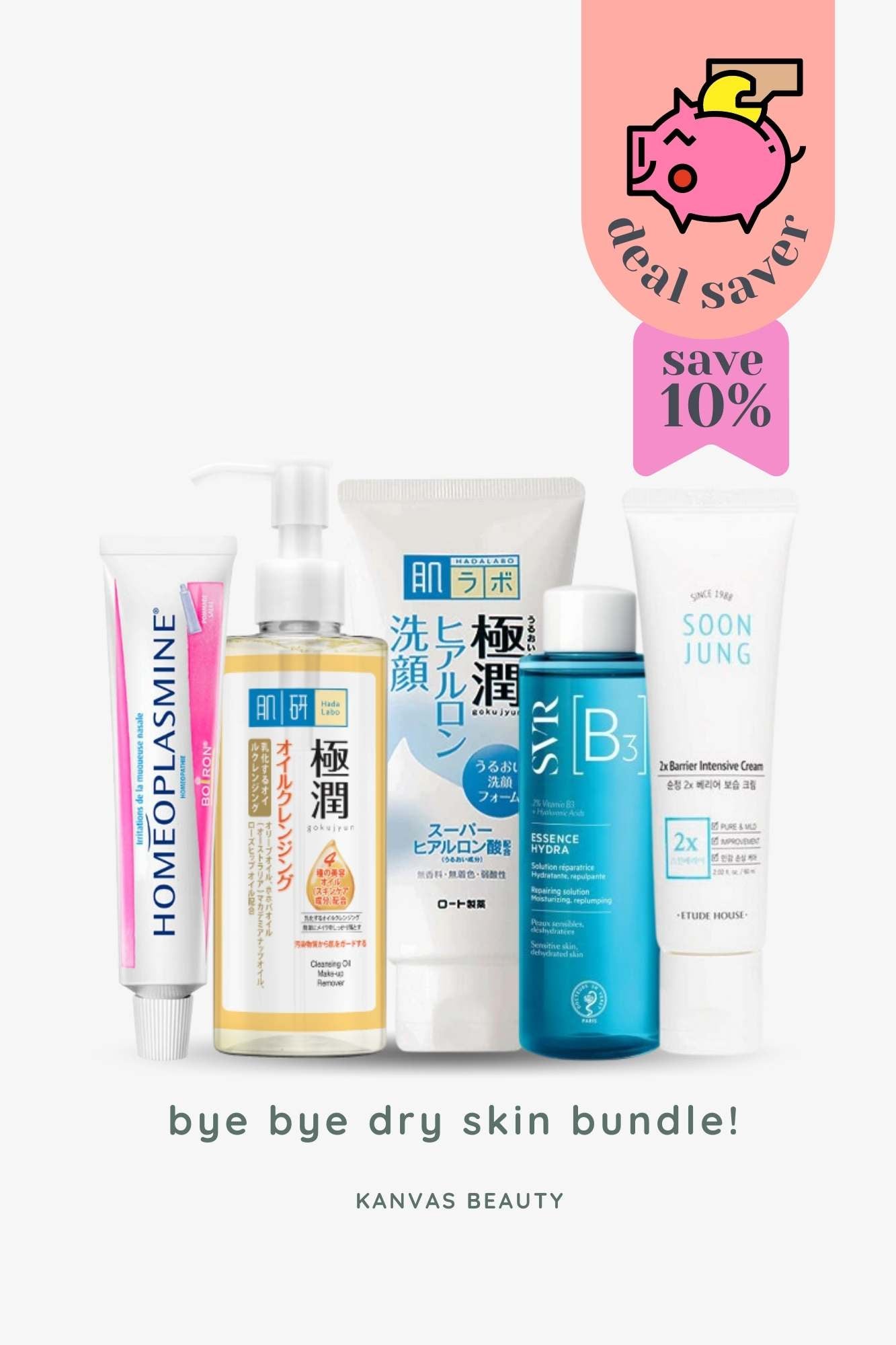 Bye Bye Dry Skin! Saver Bundle - 5pcs