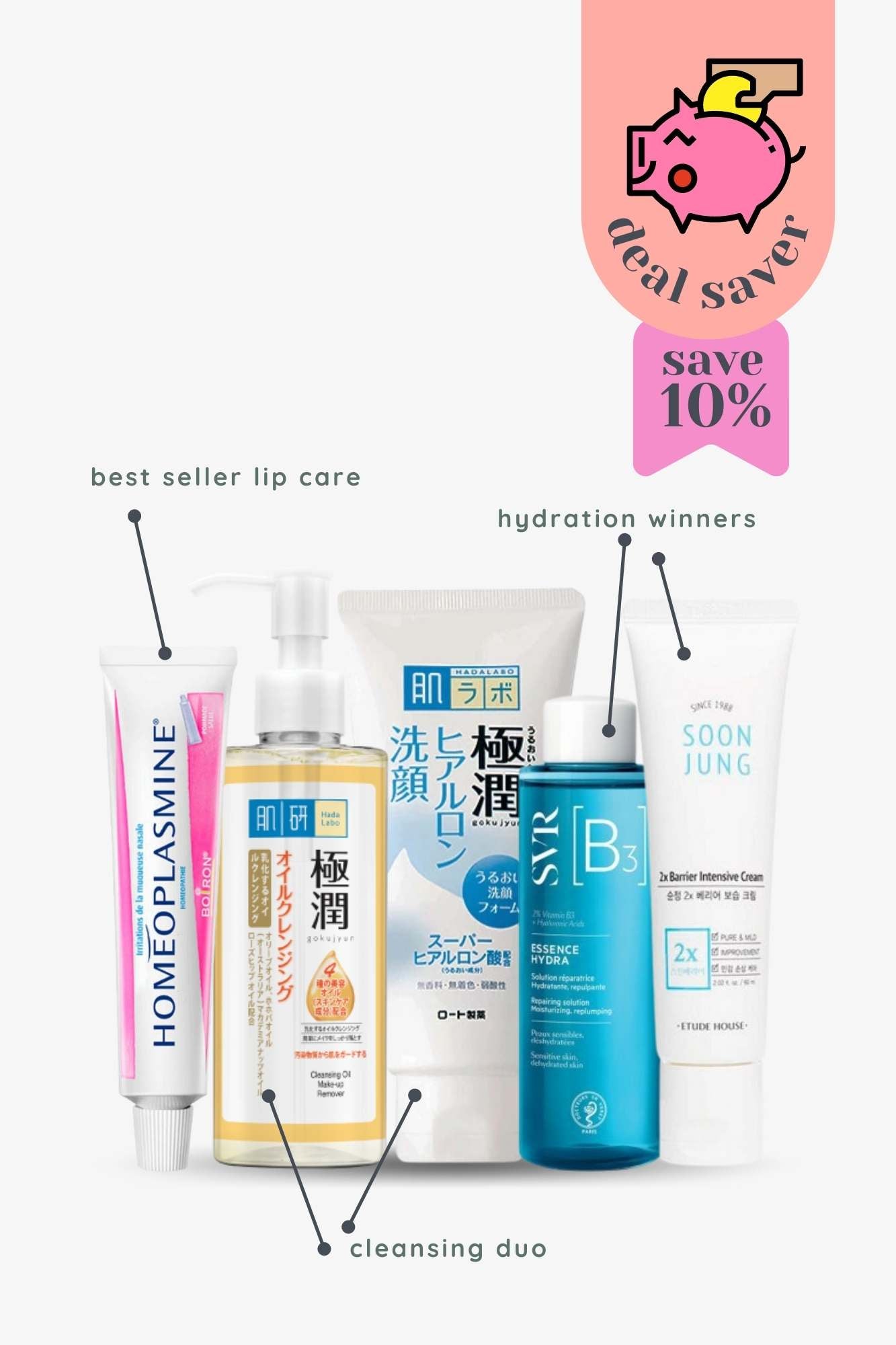 Bye Bye Dry Skin! Saver Bundle - 5pcs