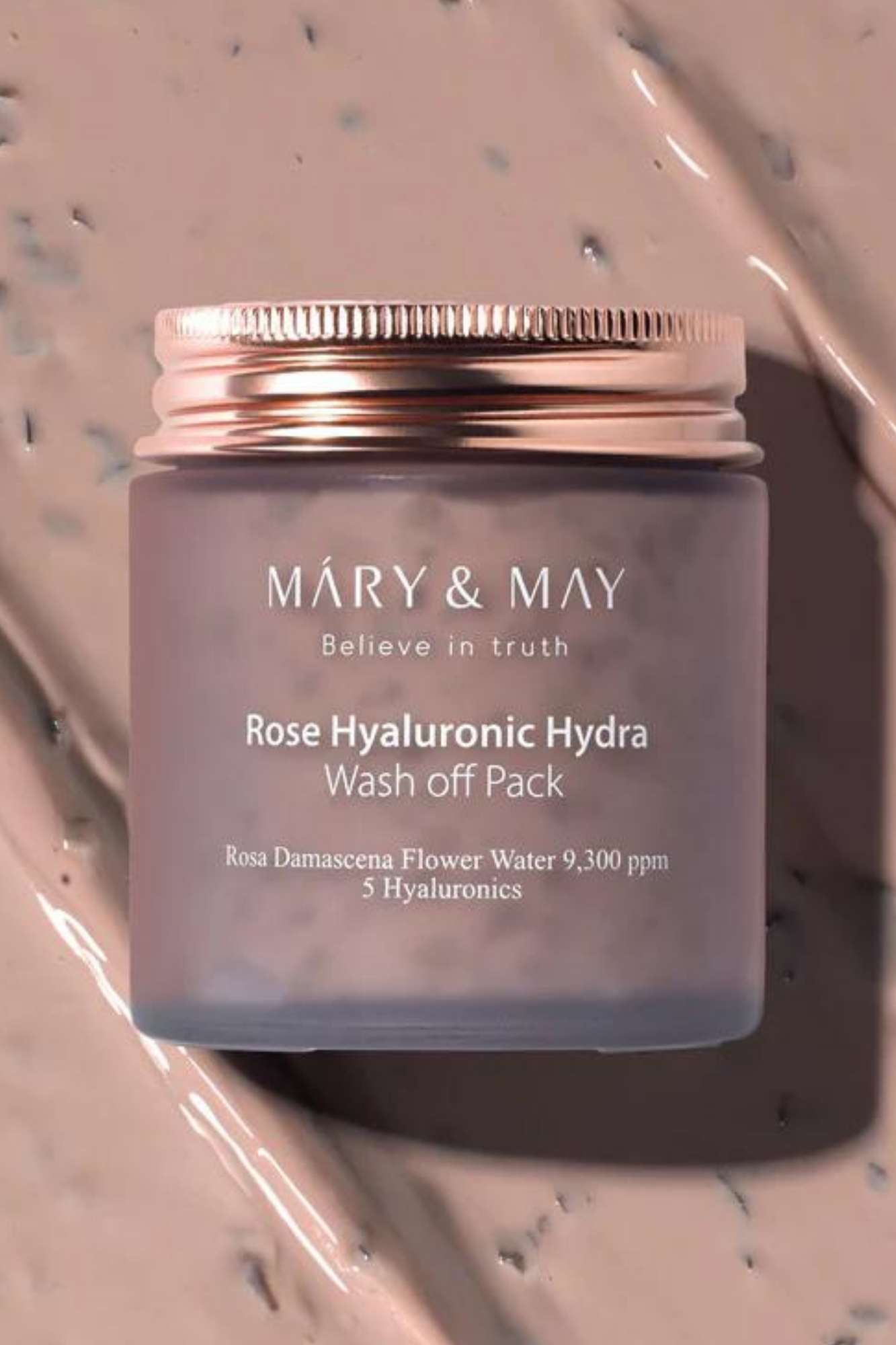 Mary & May - Rose Hyaluronic Hydra Wash Off Pack - 30g / 125g