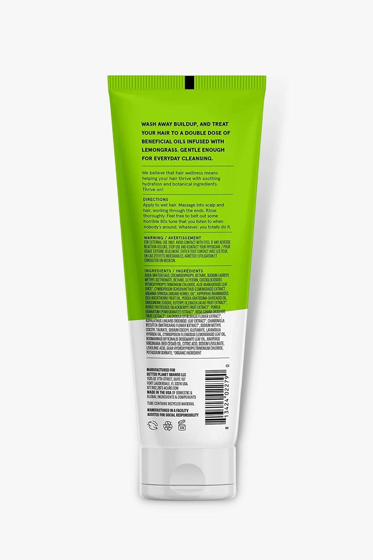 Acure - Shampoo & Conditioner - Curiously Clarifying - 236.5ml