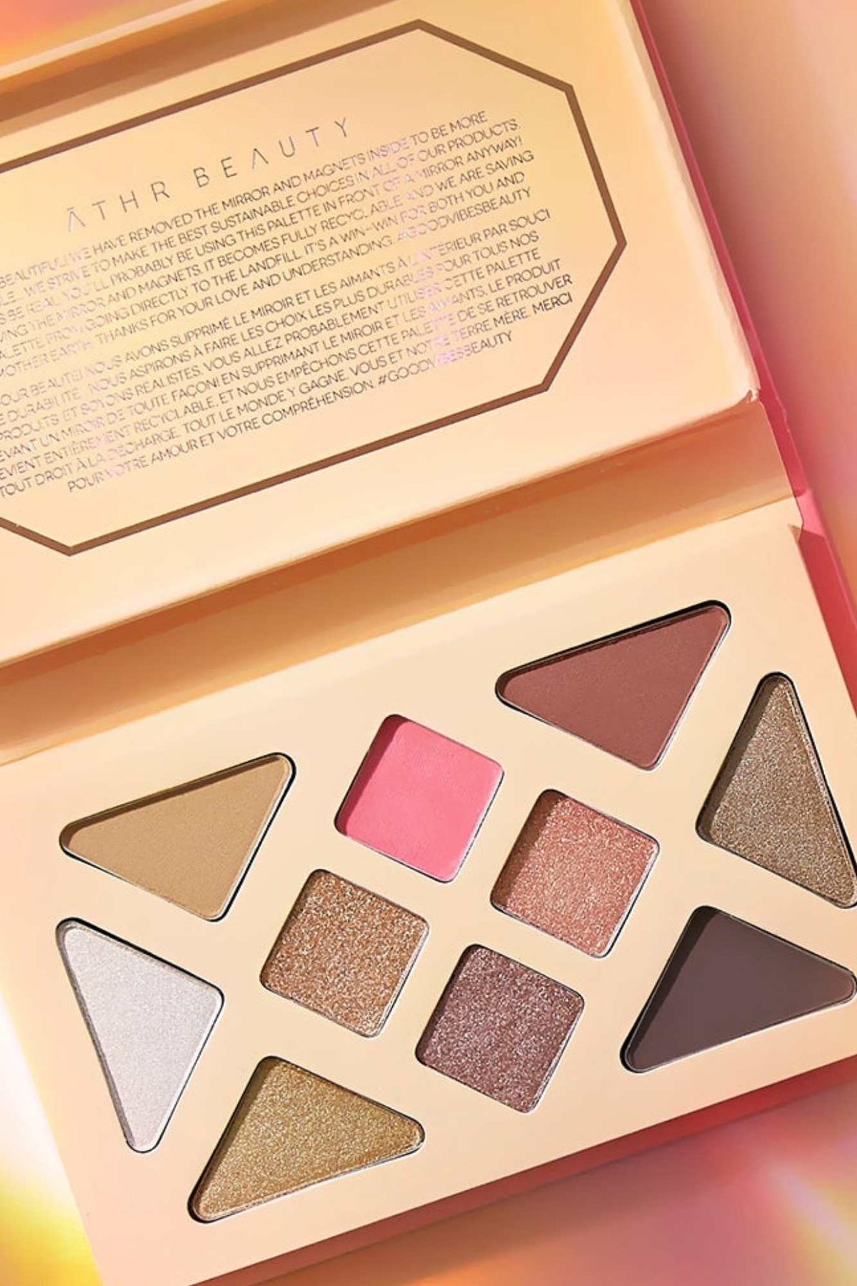 ĀTHR Beauty Co - Desert Sun Crystal Eyeshadow Palette