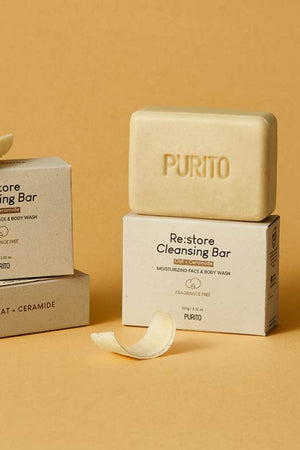 PURITO - Cleansing Bar - 100g (Re:lief / Re:store / Re:fresh)