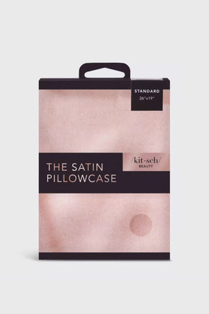 Kitsch - Blush Satin Pillowcase - 1pc (2 sizes)