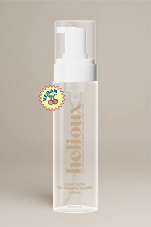 HELIOUX - Clear Glow Self Tanning Mousse - 200ml (3 grades)