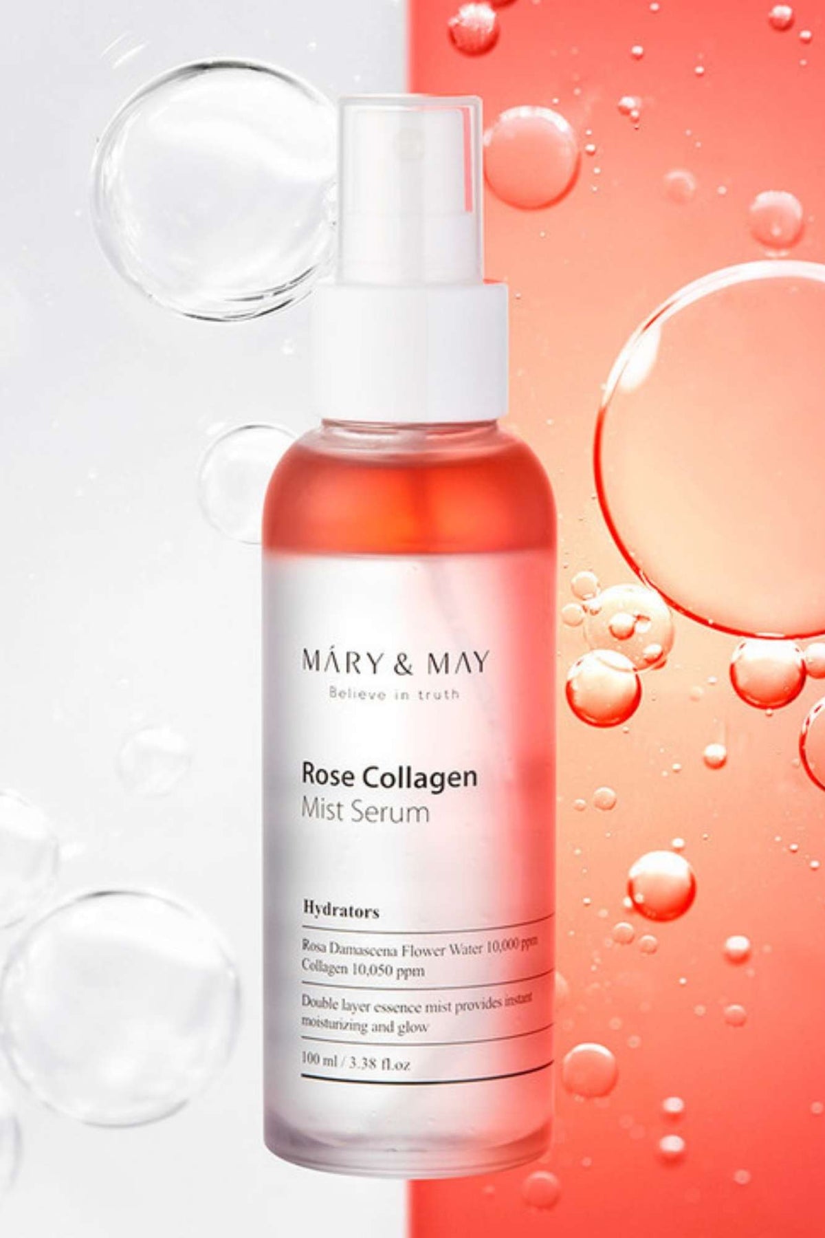 Mary & May - Rose Collagen Mist Serum - 100ml