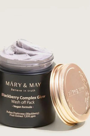 Mary & May - Blackberry Complex Glow Wash Off Pack - 30g / 125g