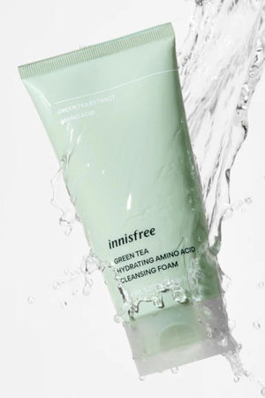 innisfree -  Green Tea Hydrating Amino Acid Cleansing Foam - 150ml