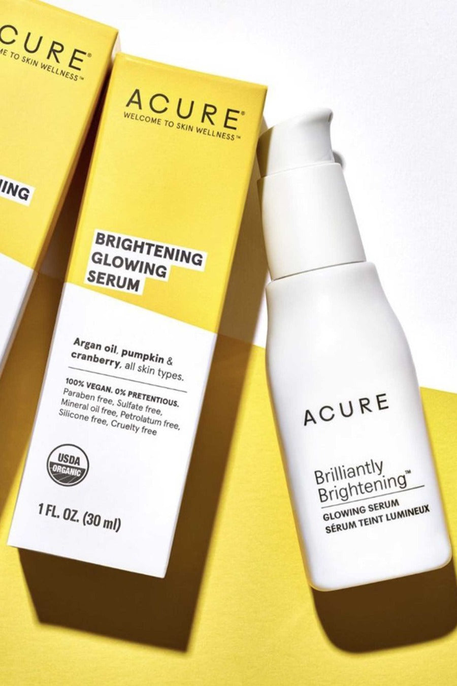 Acure brightening glow serum buy Australia skincare store