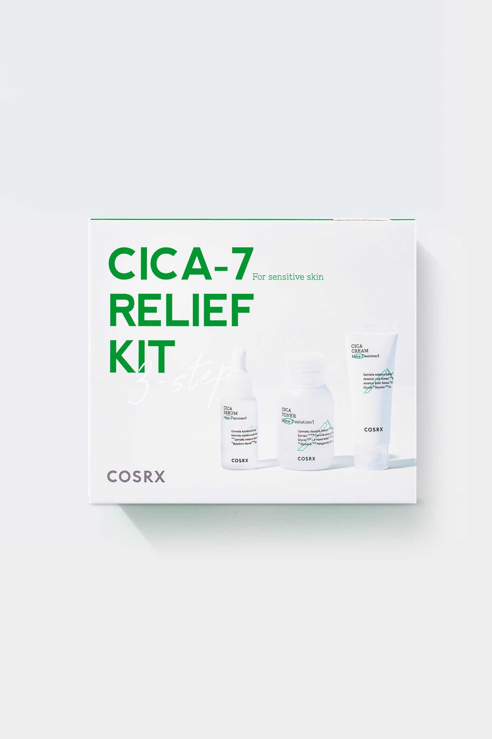COSRX - CICA-7 Relief Kit - 3pcs