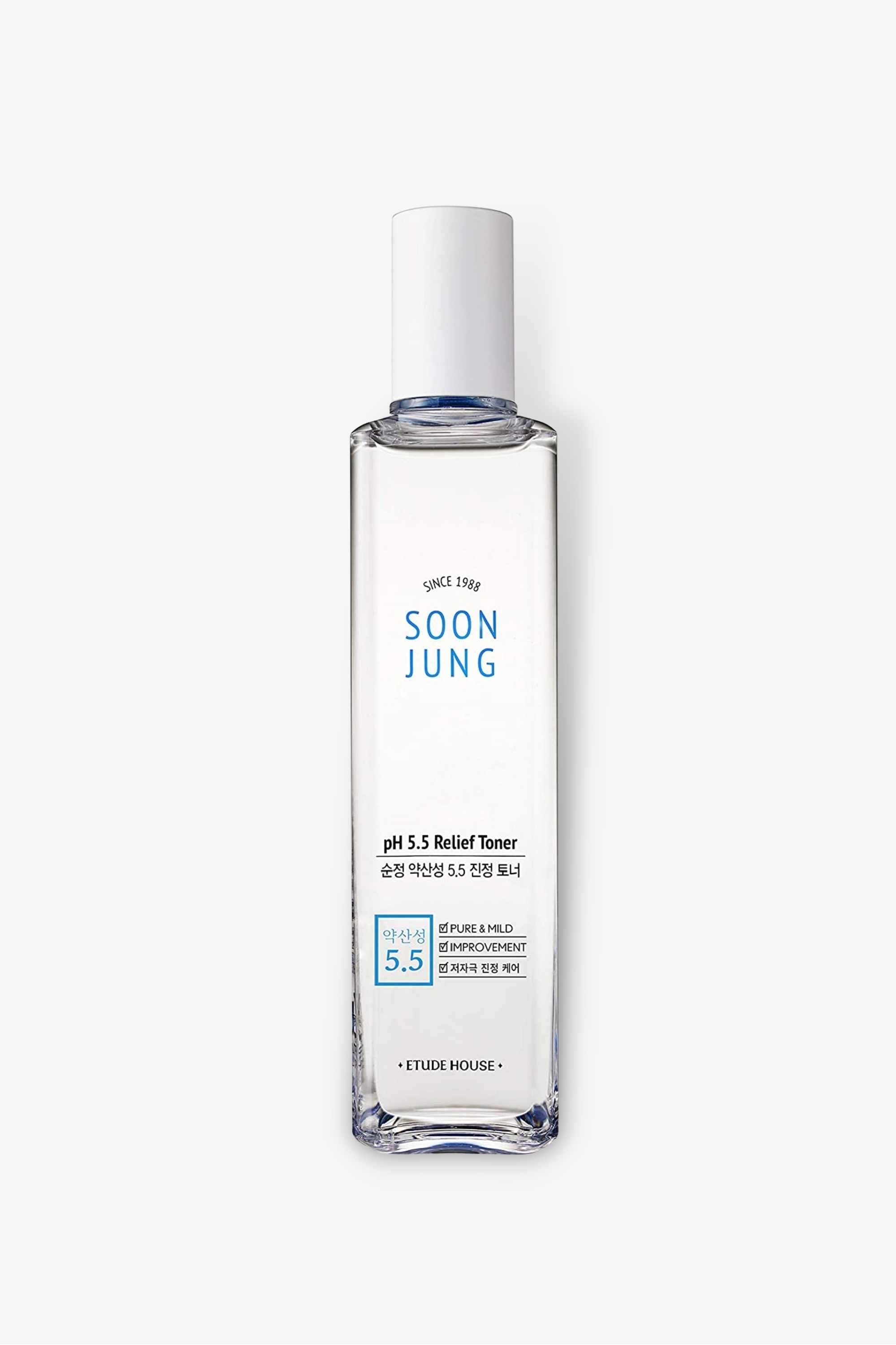 Etude House - Soon Jung pH 5.5 Relief Toner - 200ml / 350ml