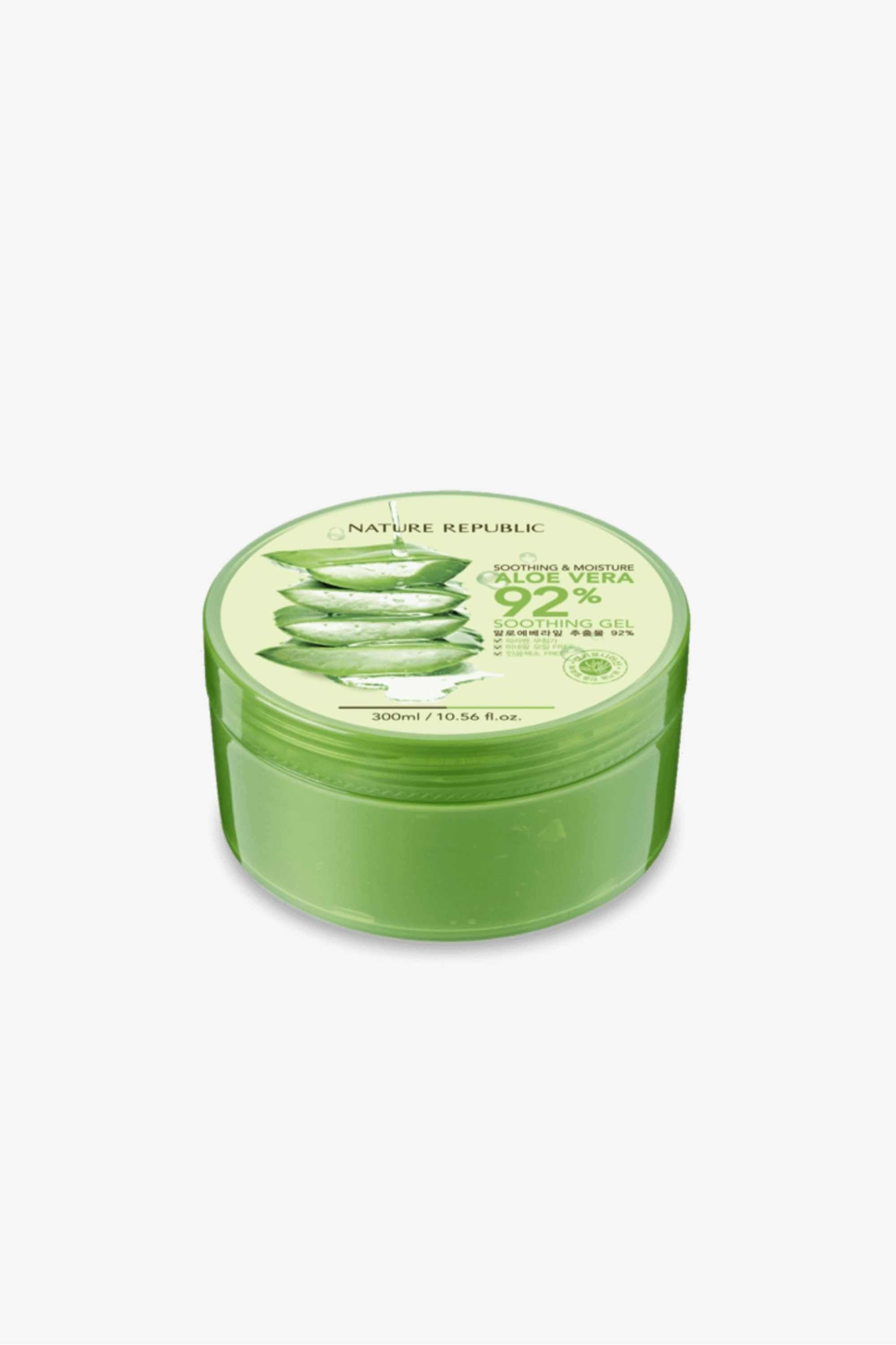 Nature Republic - Soothing & Moisture Aloe Vera 92% Soothing Gel - 300ml