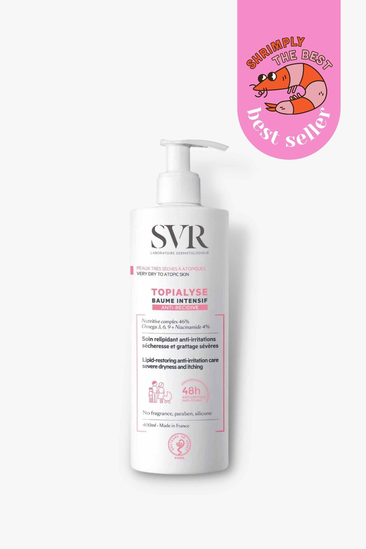 SVR Laboratories - TOPIALYSE Intensive Balm - 400ml