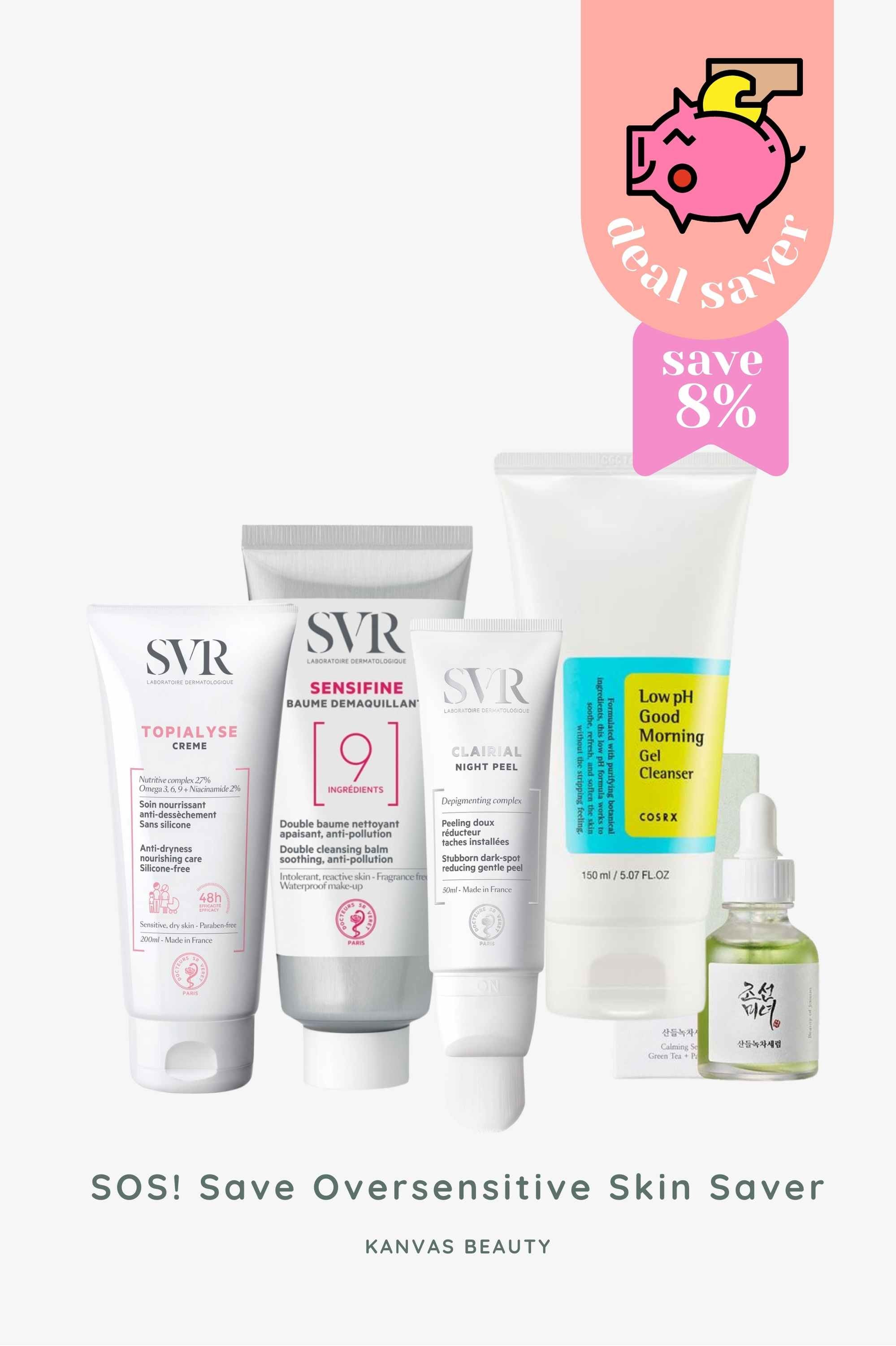 SOS! Save Oversensitive Skin - Saver Bundle - 5pcs