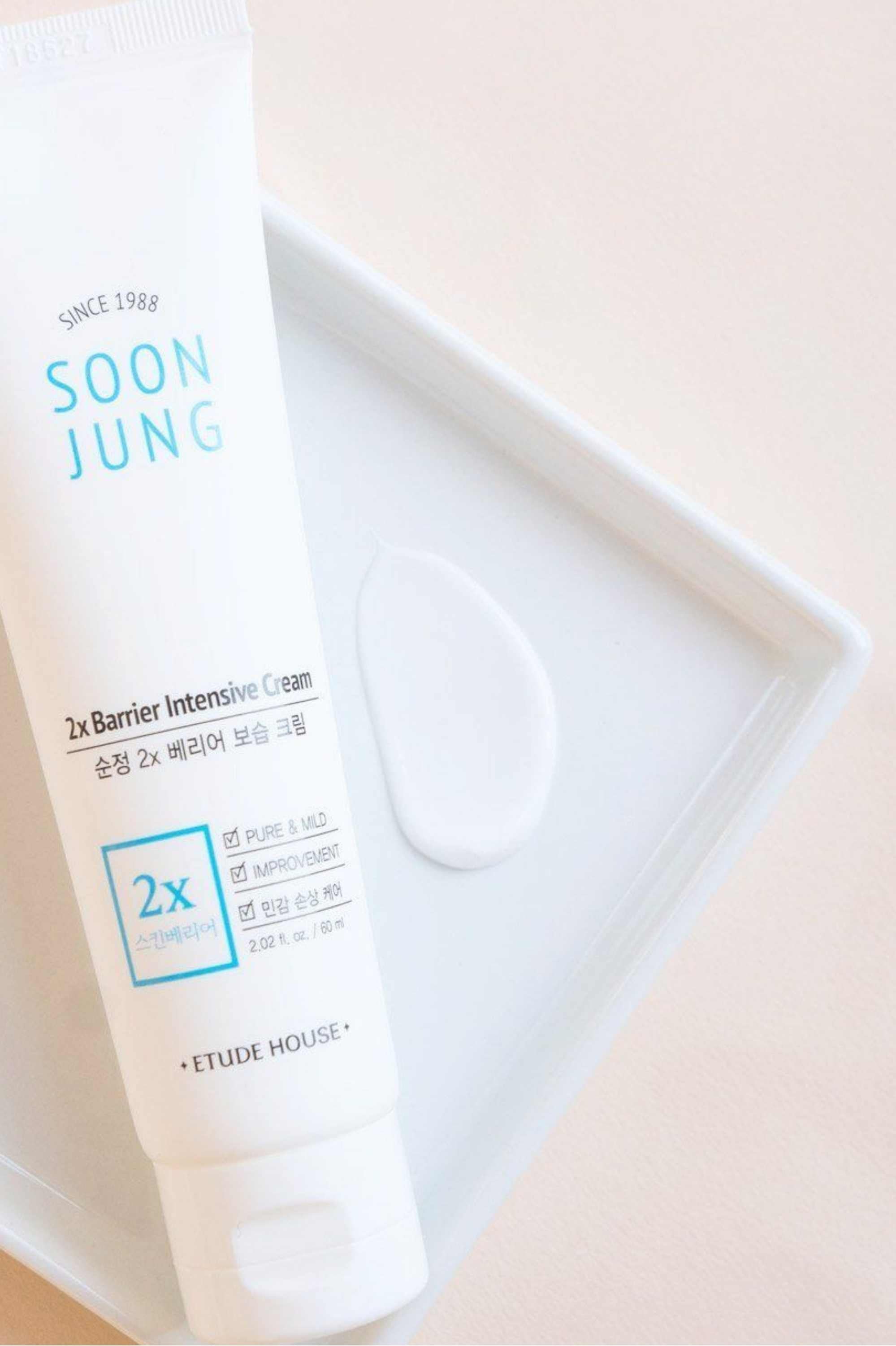 Etude House - Soon Jung 2x Barrier Intensive Cream - 60ml