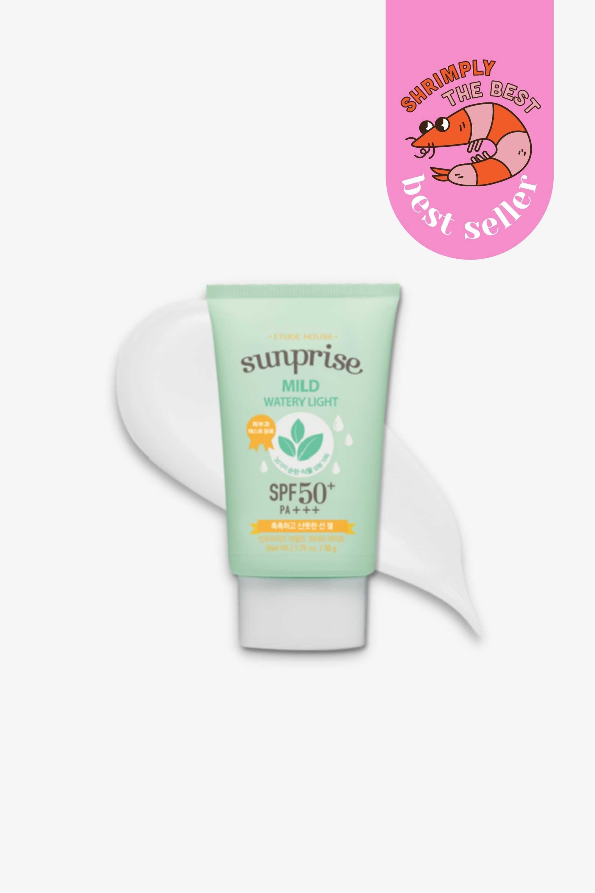 Etude House - Sunprise Mild Watery Light SPF50+ - 50g - Kanvas 