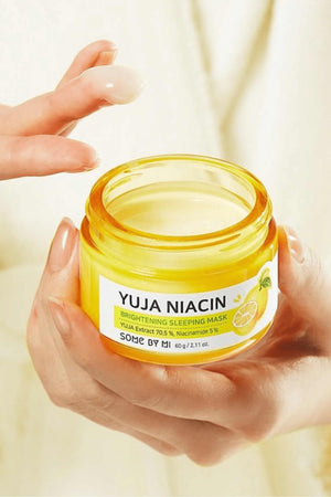 Some By Mi - Yuja Niacin Brightening Sleeping Mask - 60g