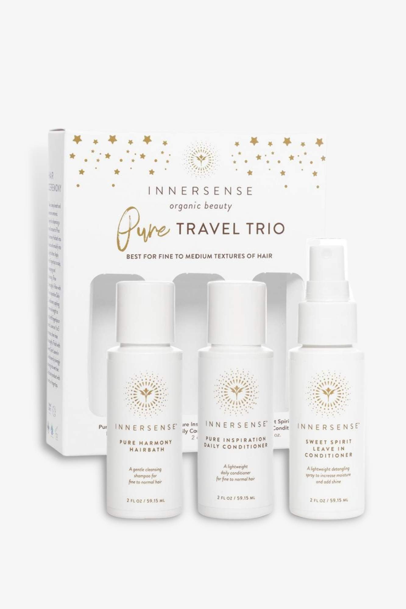 Innersense - Travel Trio (Pure Collection) - 3 x 59ml
