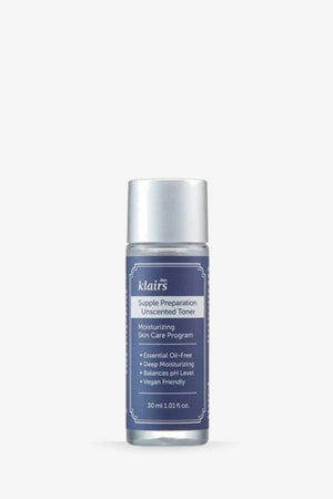 Dear, Klairs - Supple Preparation Toner (Unscented) -  30ml / 180ml