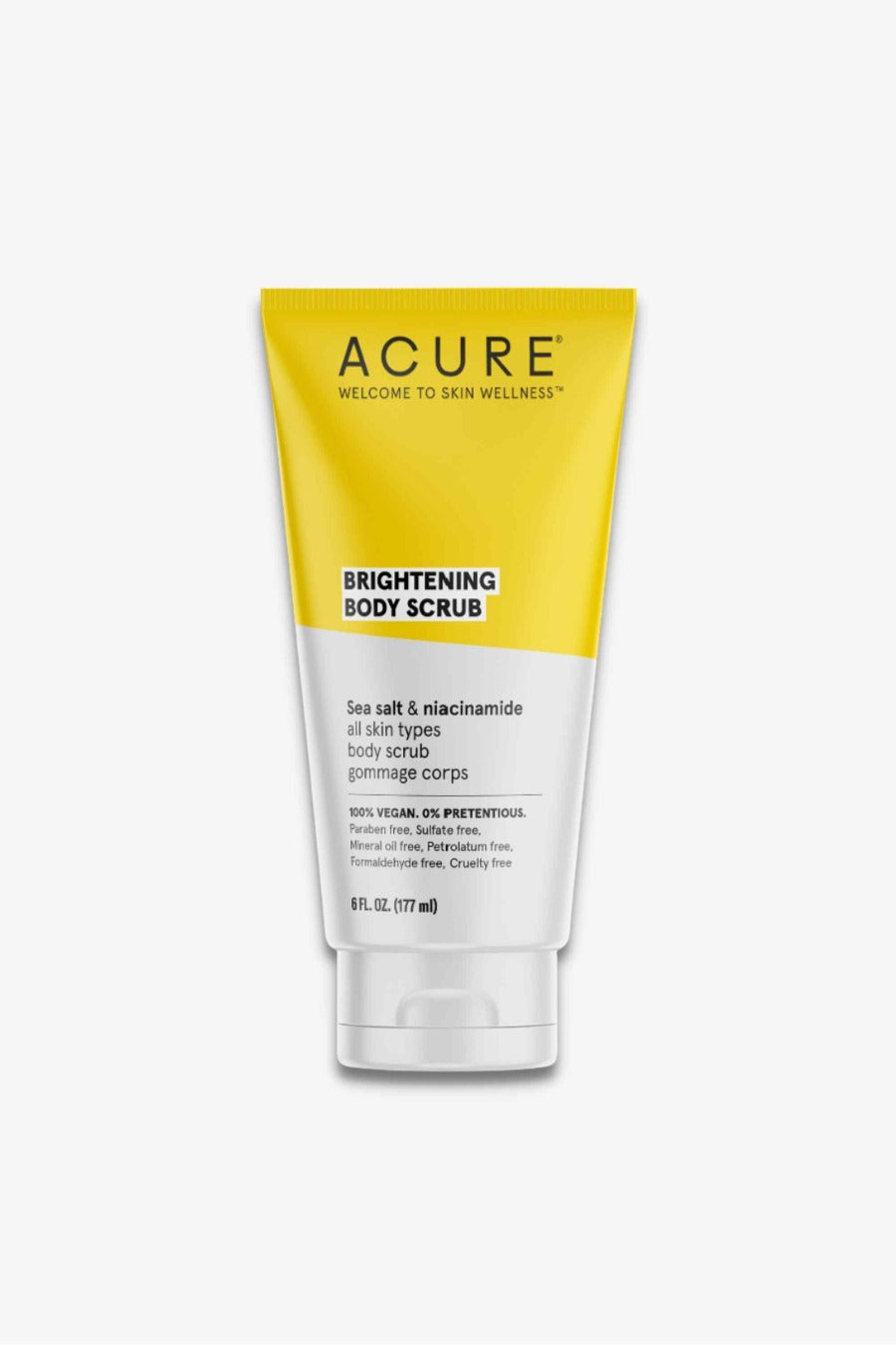 Acure beauty australia skincare Aussie Australian Body Scrub Brightening