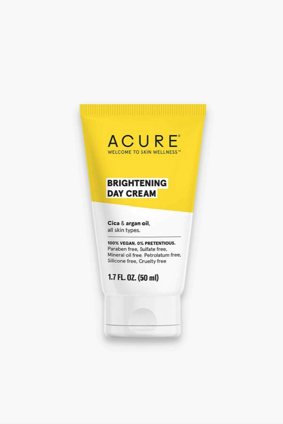 Acure brightening day cream Australian skincare store moisturiser Vegan