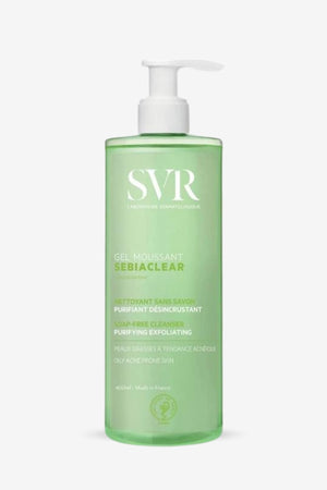 SVR Laboratories - SEBIACLEAR Cleansing Gel – 200ml / 400ml