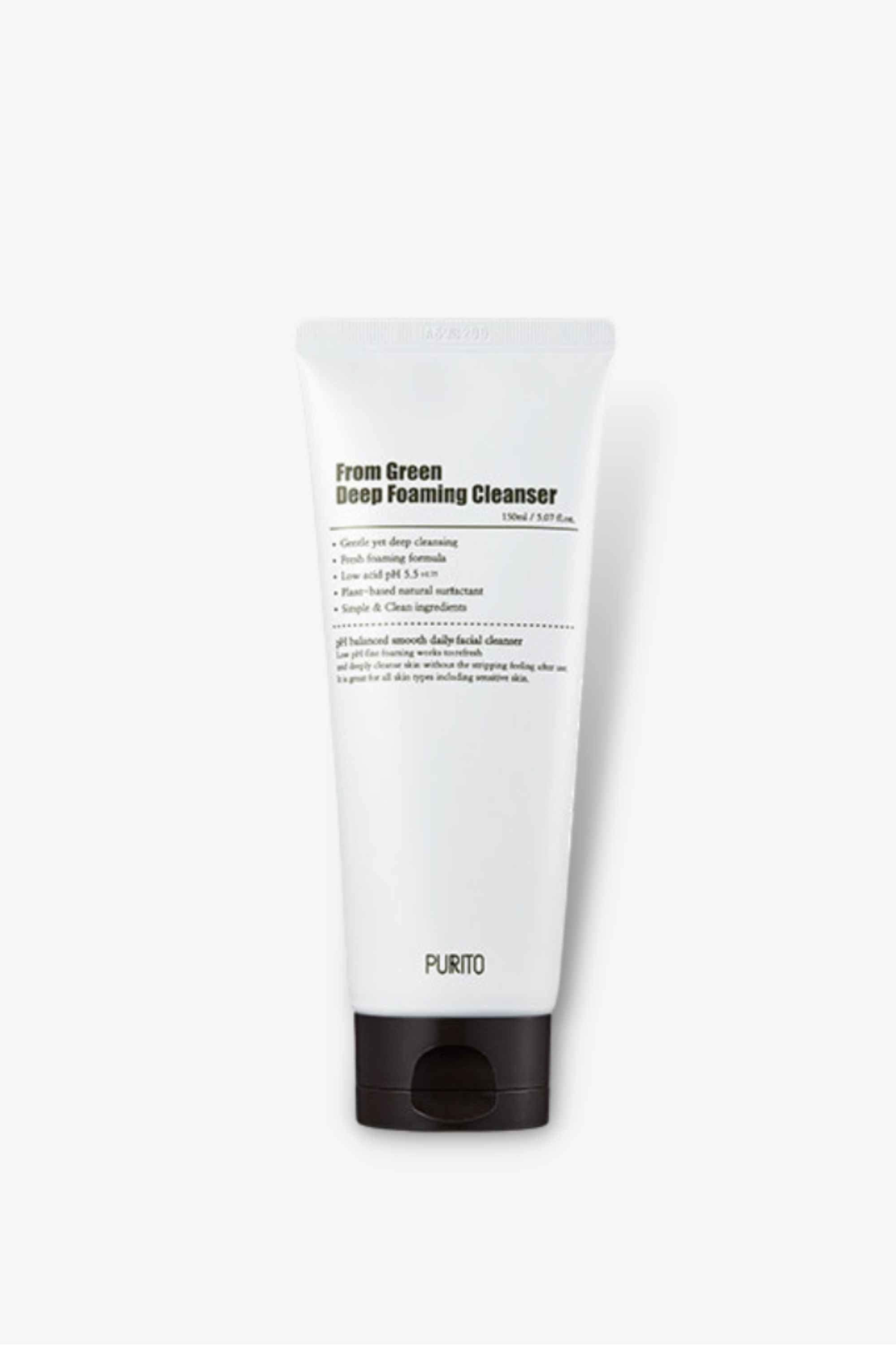 PURITO - From Green Deep Foaming Cleanser - 150ml