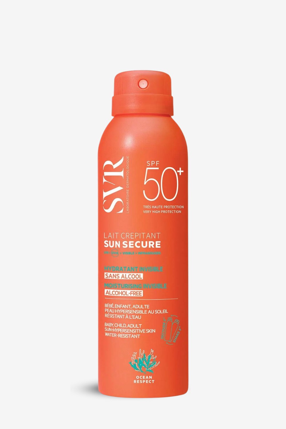 SVR Laboratories - Sun Secure Fizzy Milk Spray - 200ml