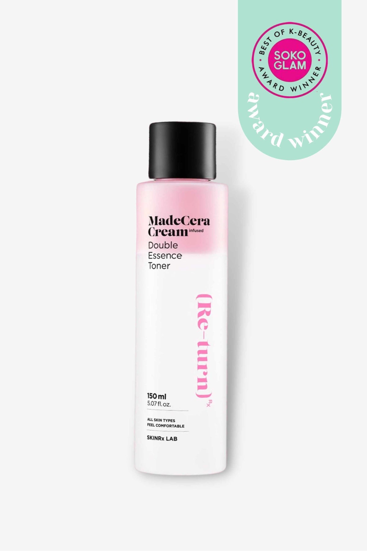 SKINRx LAB - MadeCera Cream Double Essence Toner - 150ml
